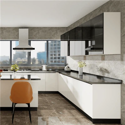 ห้องครัว Gloss White Gloss